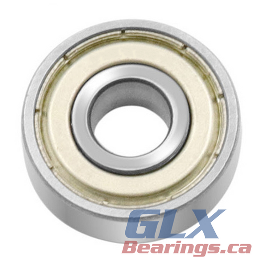 608-ZZ Deep Groove Ball Bearing 8x22x7mm | GLX Bearings Canada