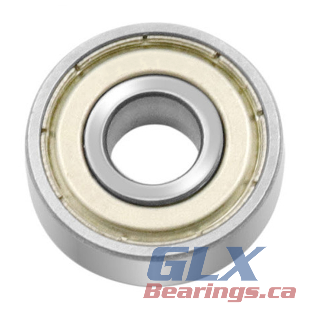 608-ZZ Deep Groove Ball Bearing 8x22x7mm | GLX Bearings Canada