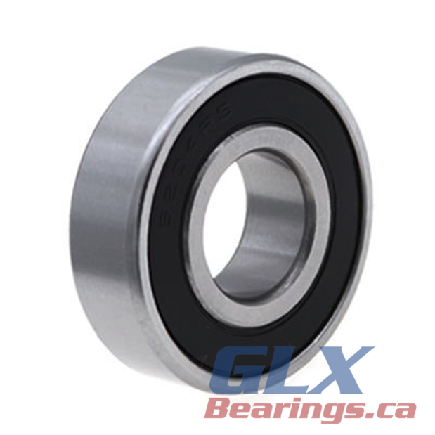 6301-2RS Deep Groove Ball Bearing 12x37x12mm | GLX Bearings Canada