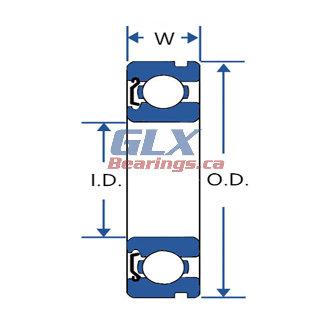 Deep Groove Ball Bearings ZN | GLX Bearings Canada