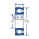Deep Groove Ball Bearings ZN | GLX Bearings Canada