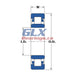 Cylindrical Roller Bearings NU Type | GLX Bearings Canada